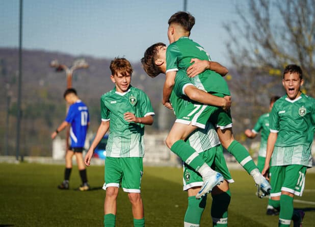 Децата на Лудогорец U14 изиграха последния си мач от есенния