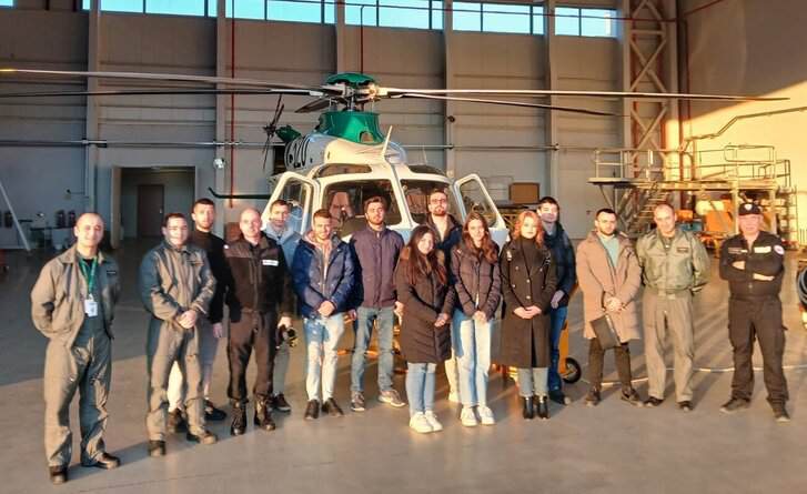 В базата на Специализирания отряд Въздушно наблюдение на ГД Гранична