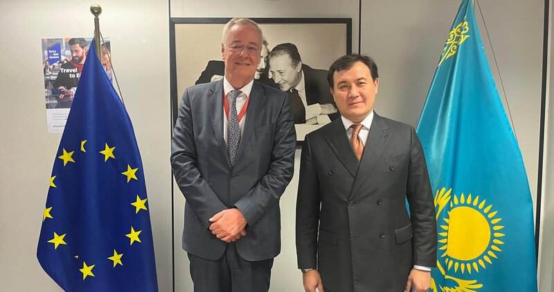 Република Казахстан и Европейският съюз проведоха кръг от официални преговори