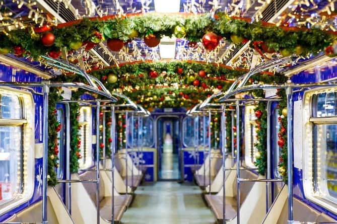 Той вече се движи по Замоскворецката линия Вътрешността на вагоните