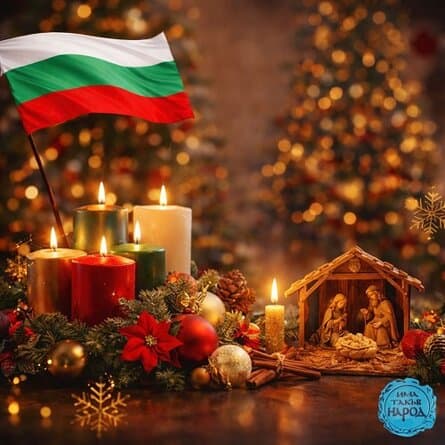 Има Такъв Народ пожелава светли топли и благословени коледно новогодишни