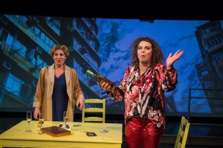 Планираното гостуване на спектакъла Женска логика на Драматично куклен театър