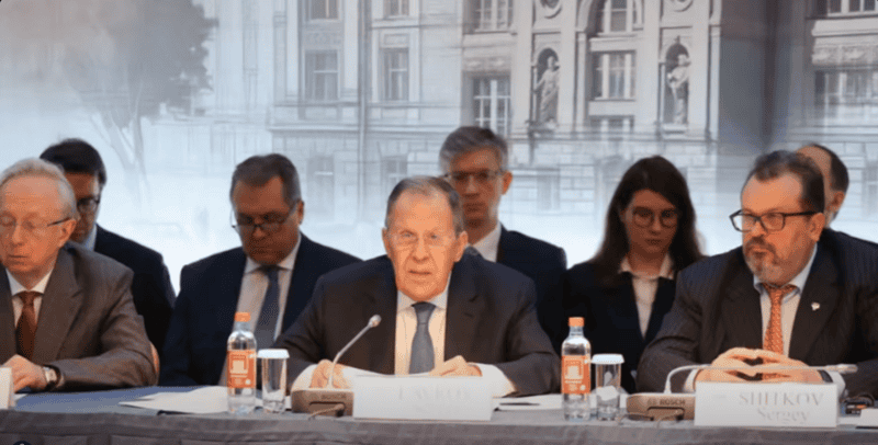 Реч на Министъра на външните работи на Русия С В