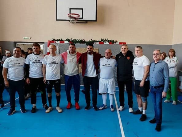 Българският футболен съюз взе участие в Коледен благотворителен мач в