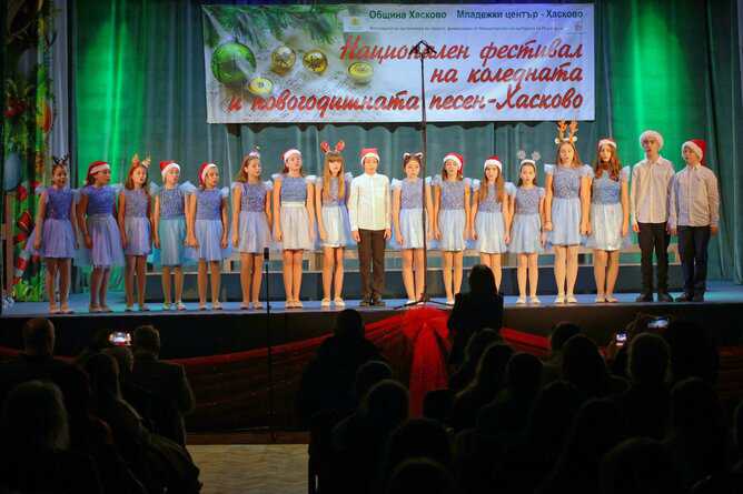 Най добрите детски хорови формации участвали в Националния фестивал на коледната