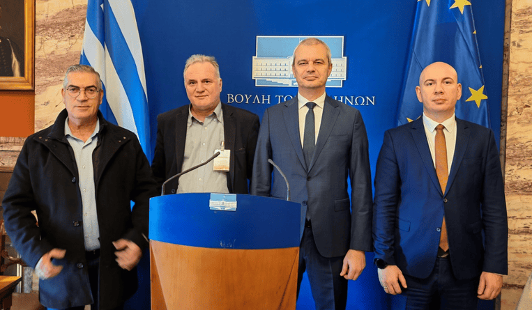 Председателят на Възраждане проведе разговори с АКЕЛ в гръцкия парламент Въпросът