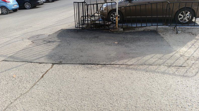 Община Шумен продължава изкърпването на дупки по улиците в града